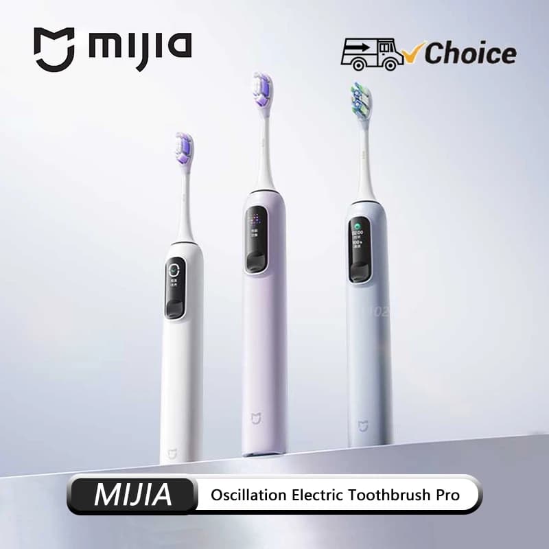 NEW MIJIA Oscillation Electric Toothbrush Pro Smart 4 Modes IPX8 Waterproof Sonic Vibration Toothbrushes 180-day Battery Life