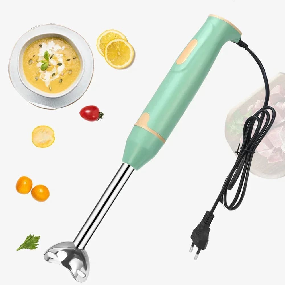 Frullatore portatile da 400 W Smerigliatrice elettrica per verdure Smerigliatrice per carne Frullati Salse Alimenti per bambini Zuppe Processore, Frusta