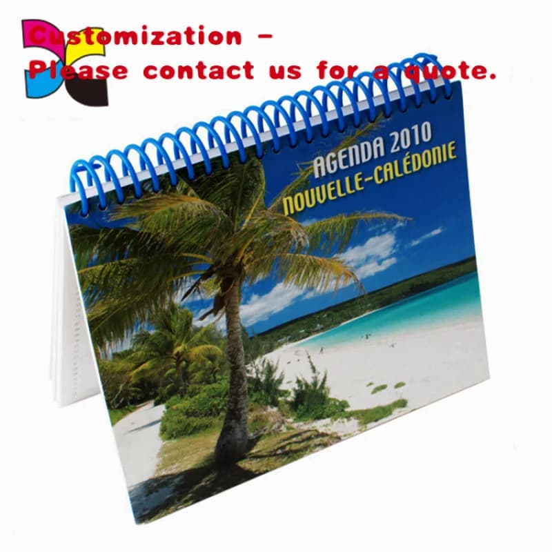 personalizzato. Agenda annuale di alta qualità con stampa di quaderni con agenda ad anelli
