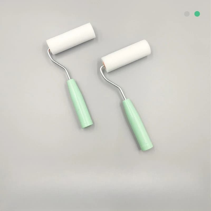 4 Inch High Density Foam Roller Brush for latex artistic paint, water-based paint, thumb painting tool, fashionable