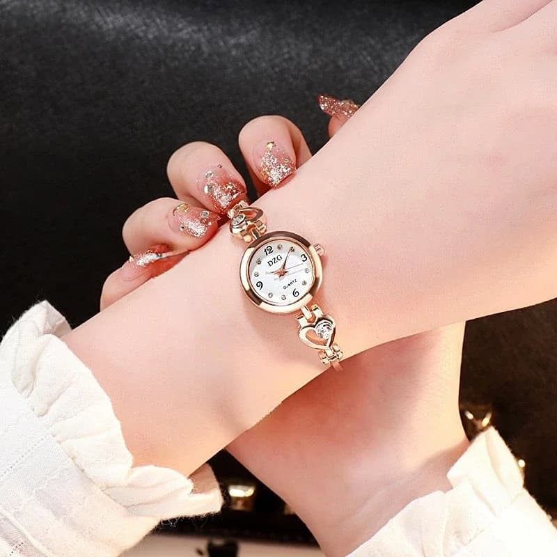 New Fashion Women's Heart Watch Quartz watch in Rose Gold Wrist Watch Wrist Watch Casual Watches Gift Reloj Mujer
