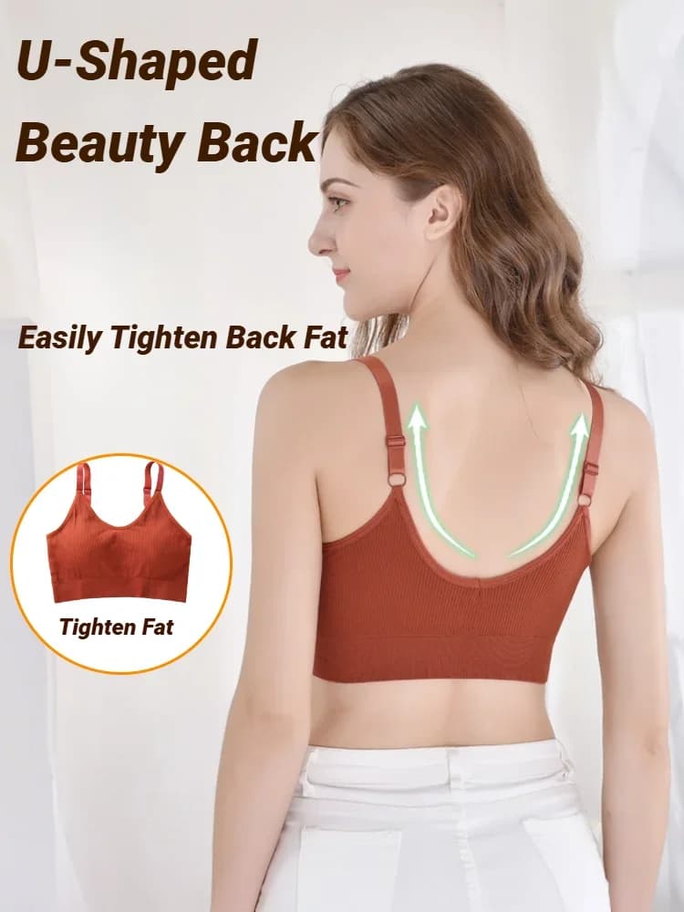Women's Seamless Sexy Bras Full Cup Breathable Bras Bras Wireless Sleeping Bra High Quality Sports Top