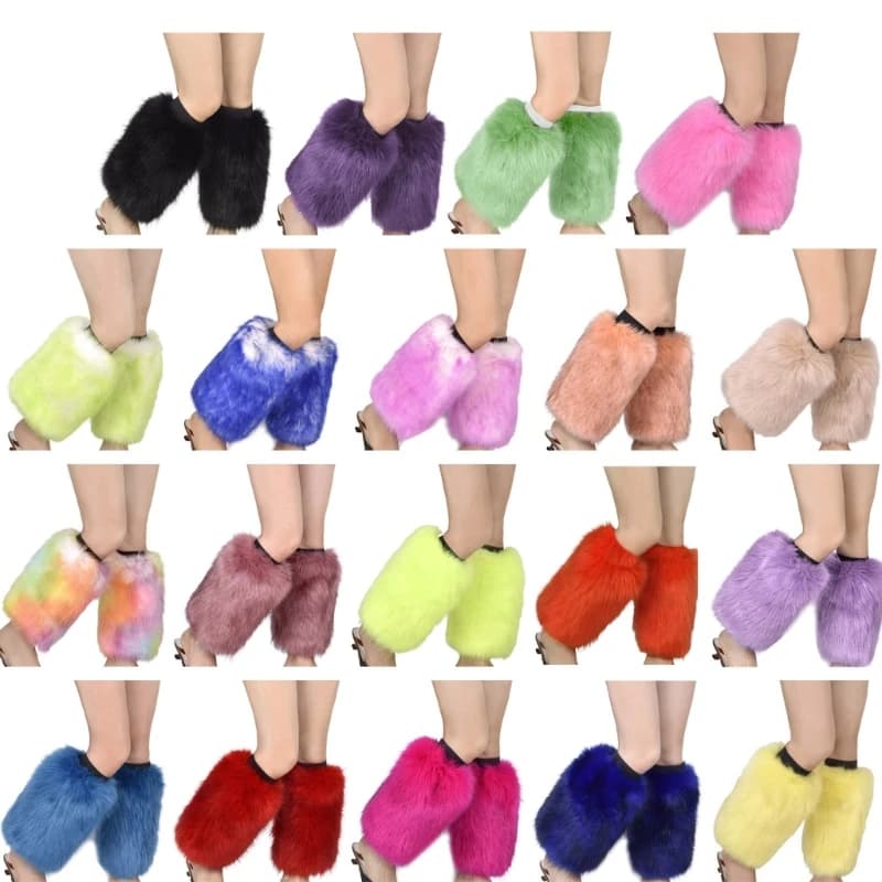 Boot cuffs Long Scaldamuscoli Winter Warm Vibrants Soffici socks calf Dropshipping