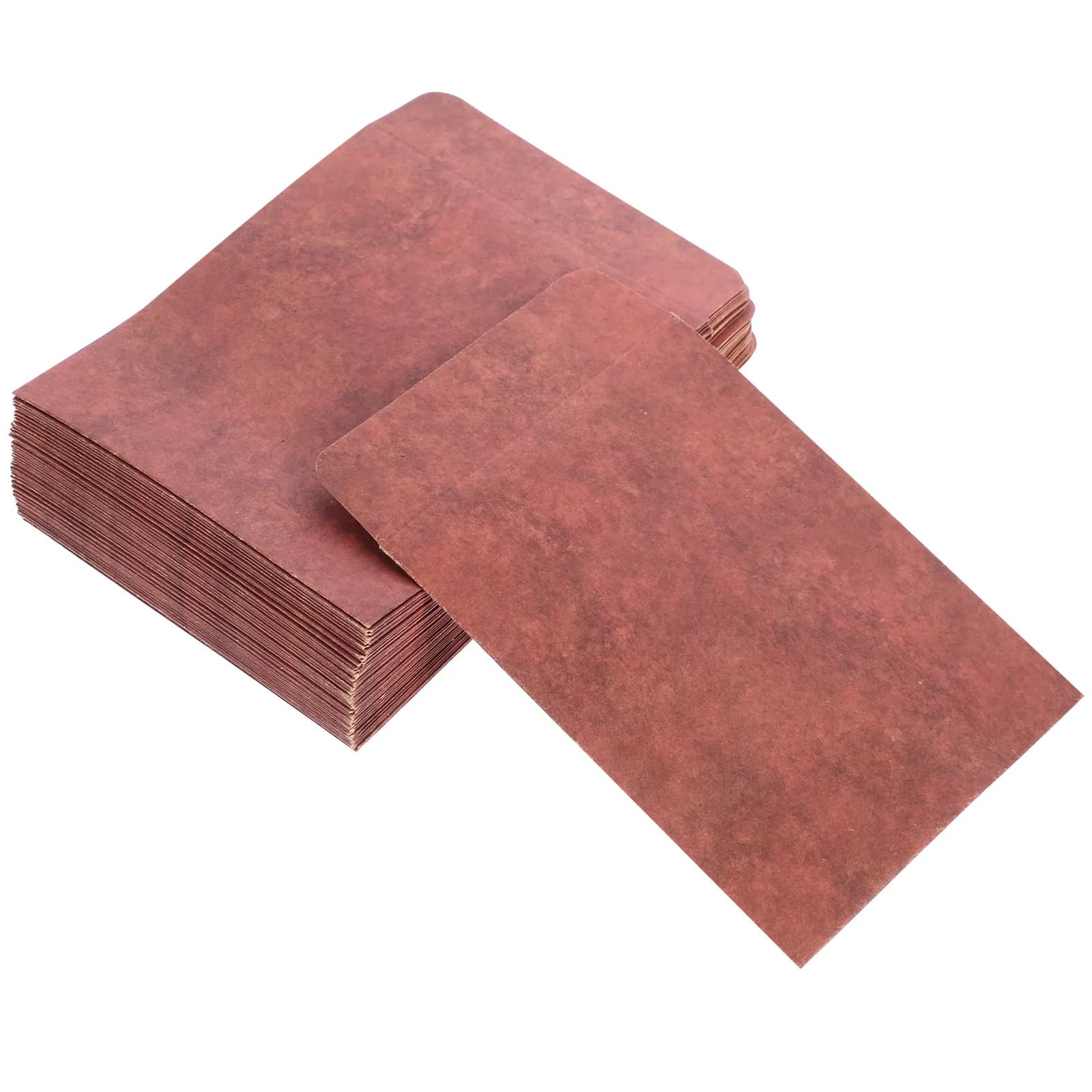 50Pcs Kraft Vintage Paper Envelopes Small Storage Envelopes for Flower Seeds Plant Seeds Money Cash Storage Paper Envelope