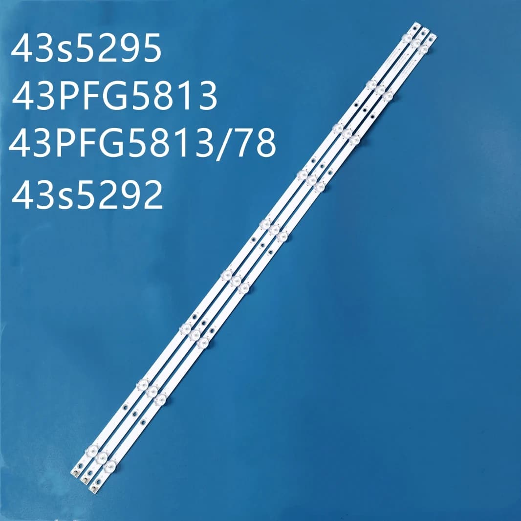 Striscia di retroilluminazione a LED per Aoc 43 s5295 43 pfg5813 43 pff5292 43 pff3212 43 pff3933 43 pff5252 43 pft5503/12 CEJJ-LB430Z-9S1P-M3030-D-1