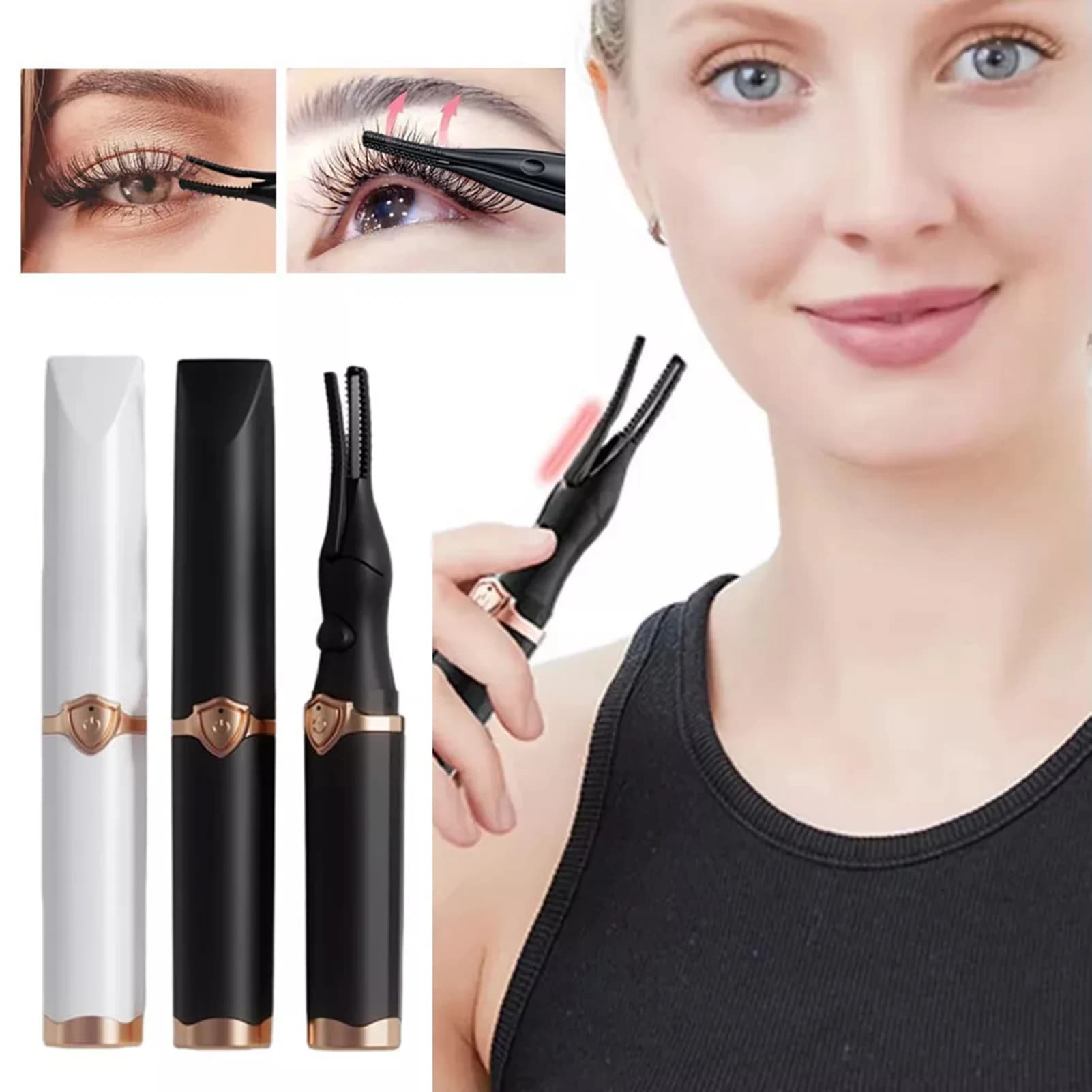 Electric Folder Rechargeable for Quick Heating, Portable, for Natural Eyelashes and Fin Eyelashes