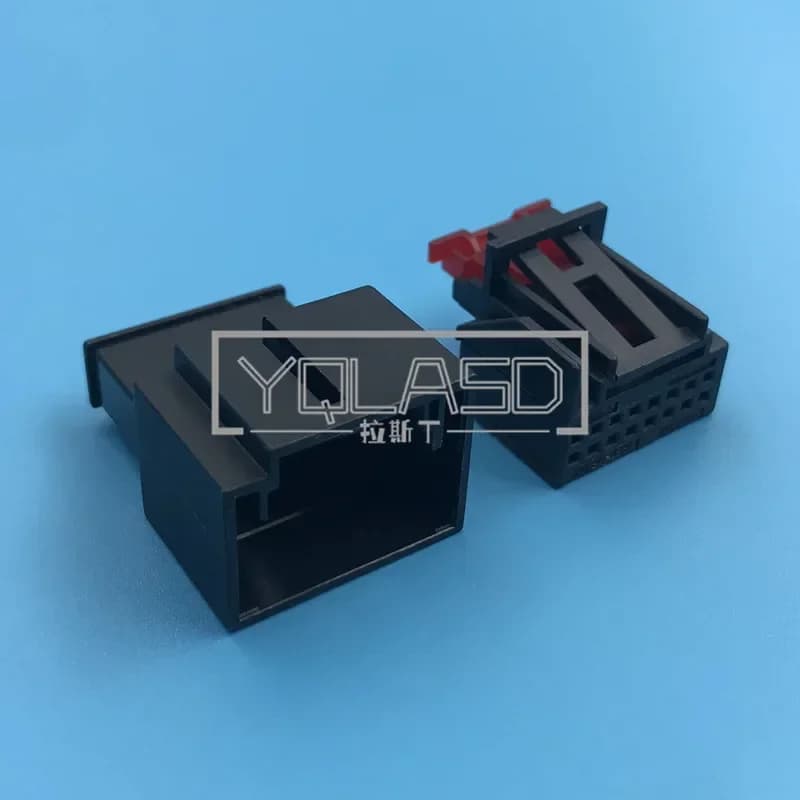 1 Set 16 Vie Automatico Aria Condizionata Pannello di Controllo Spina Specchietto retrovisore Presa di Montaggio AC Per VW Audi 1K0972928 1K0 972 928