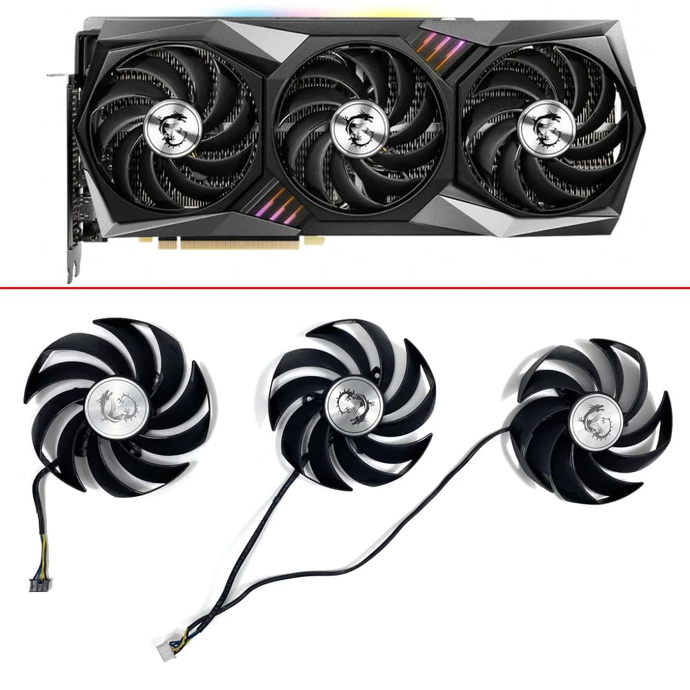 Nuova ventola di raffreddamento per scheda Video da 90MM sostituzione GPU per scheda grafica MSI GeForce RTX 3060 3070 3080 3090 3060Ti 3070TI GAMING X TRIO