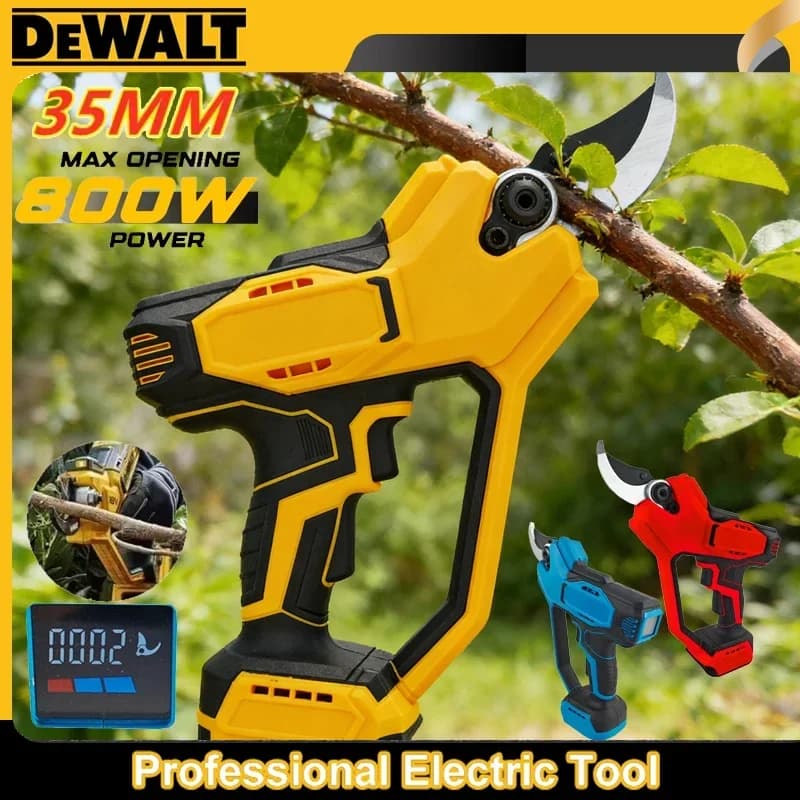 DEWALT 35mm Brushless Electric Power Scissors, High Power Wireless Copper Cemeteries, Electric Tool Compatible with Milwaukee, Makita