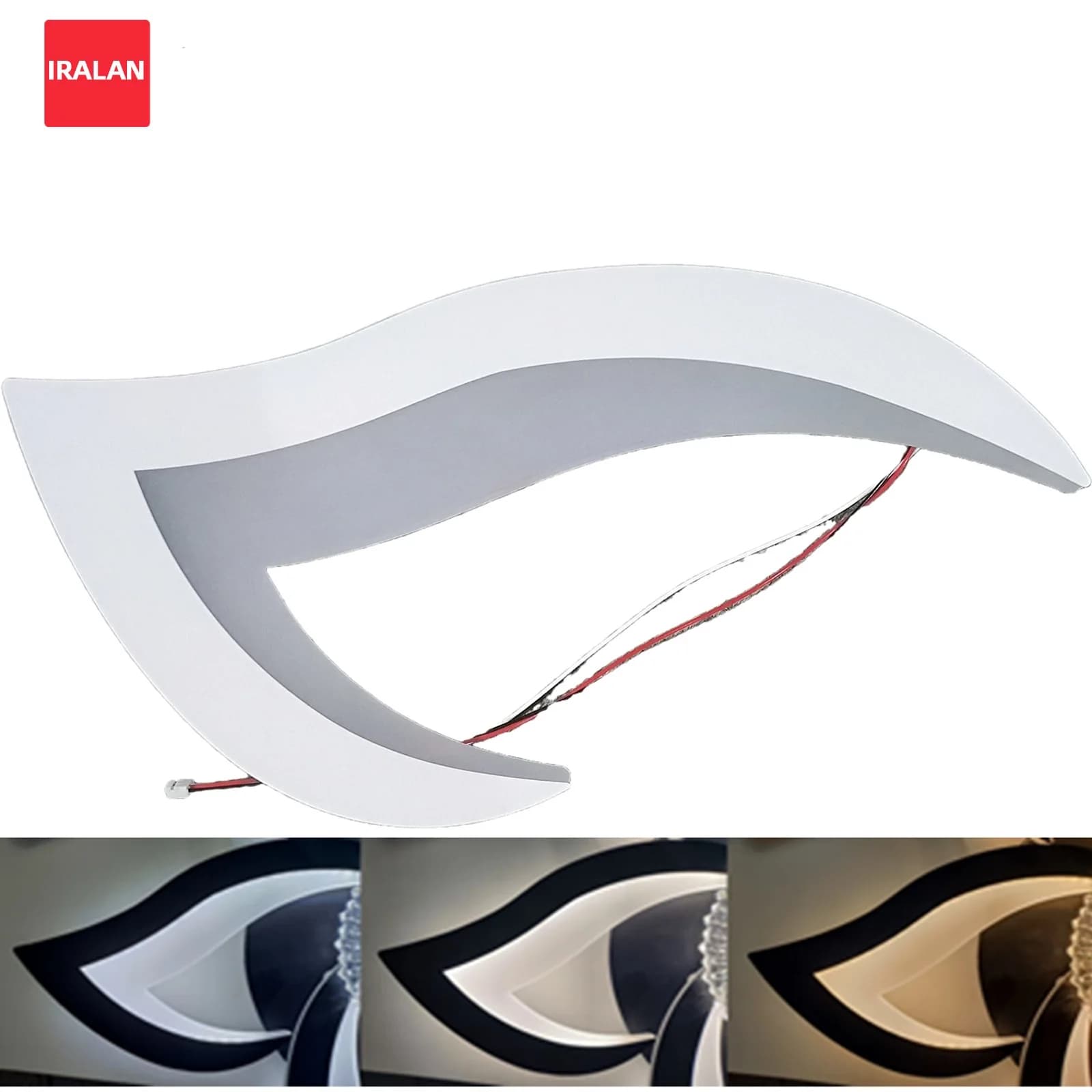 IRALAN Lotus Fan Light Strip Driver LED e telecomando Dimmerabile 85-265V LED Trasformatore di illuminazione di potenza 90-260V
