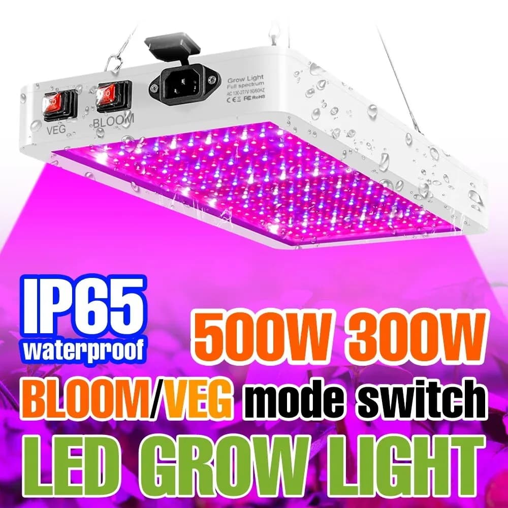 LED Grow Light Full Spectrum Quantum Board Indoor Plant Seeds Green Plant Growing Boxes For Vegetable Growth