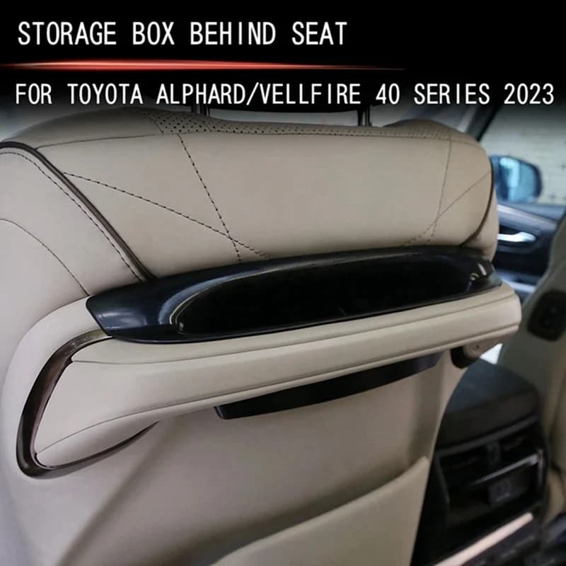 Seggiolino auto dietro la scatola portaoggetti per Toyota Alphard Vellfire 40 Series 2023+