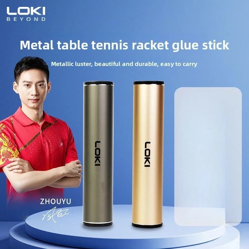 LOKI ping pong rubber roller, metal ping pong sticker, professional pressure roller, metal ball box