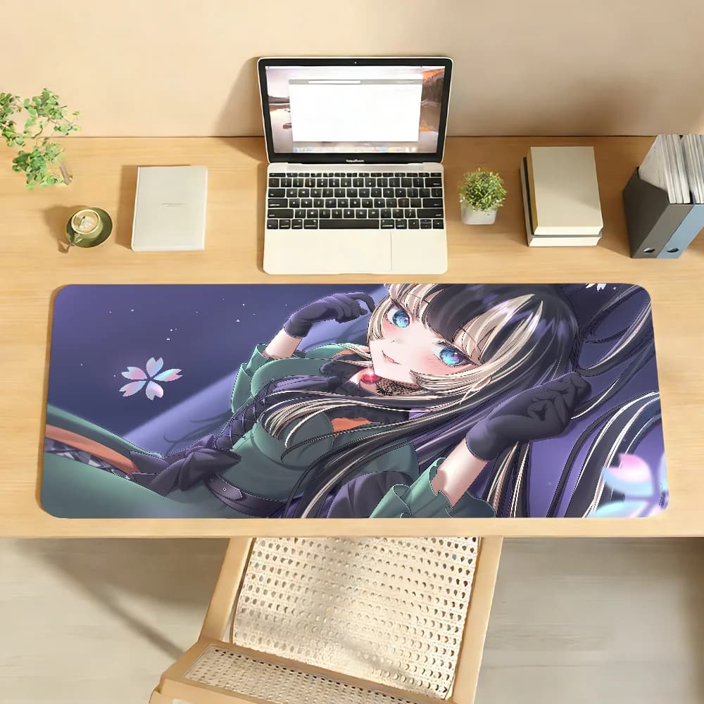 Juufuutei Raden Mouse Pad Tappetino da scrivania antiscivolo Accessori per PC e laptop Tastiera da ufficio in gomma Decorazione per giocatori di grandi dimensioni