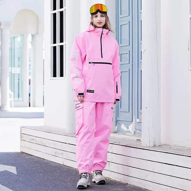 Nuove donne tuta da snowboard coppia felpa da sci set inverno antivento tuta da sci impermeabile uomo donna abbigliamento da neve all'aperto