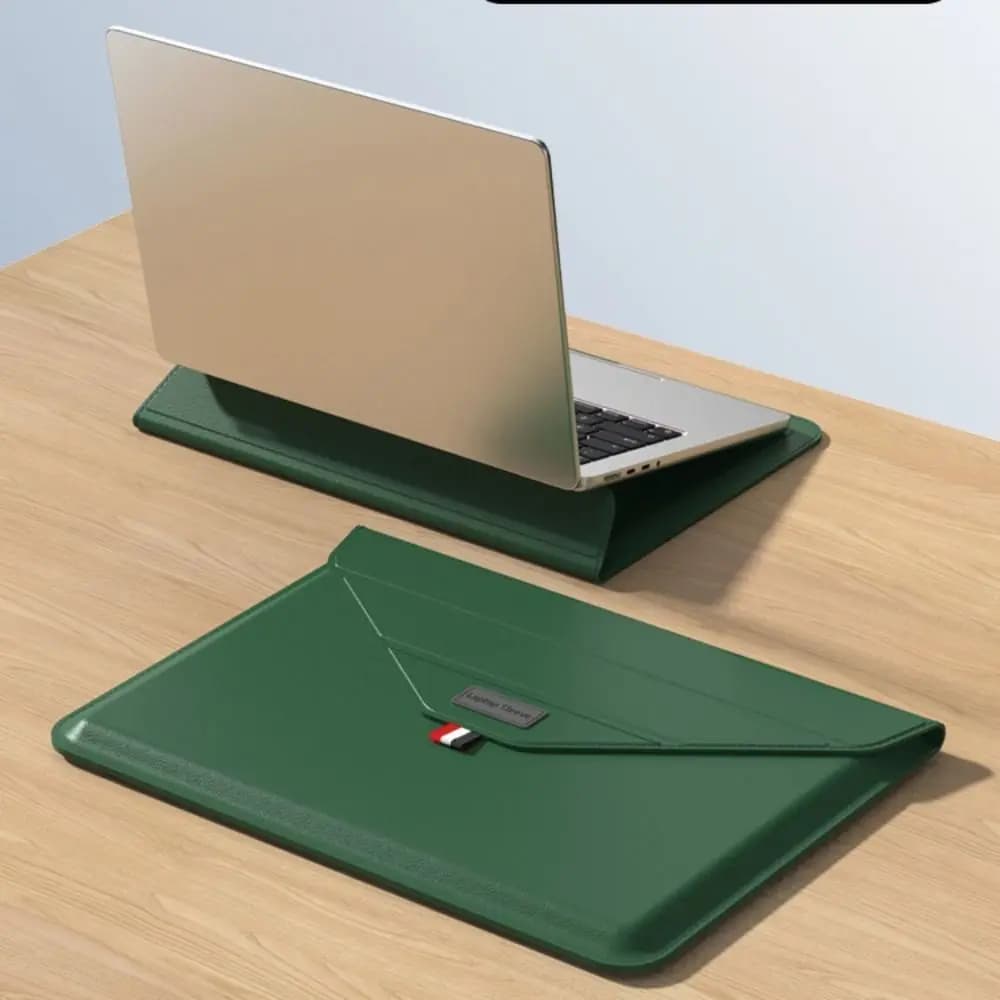 13 14 15.4 custodia per Laptop da 16.1 pollici custodia impermeabile antiurto per Notebook borsa multifunzionale in pelle PU