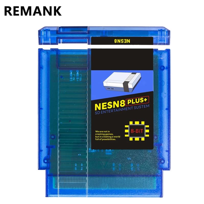 Cartuccia N8 NES Super N8 Plus, Scheda di Gioco Retro 1000 in 1, Collezione di Giochi Remix, Cartuccia per Console NES 8-Bit NESN8