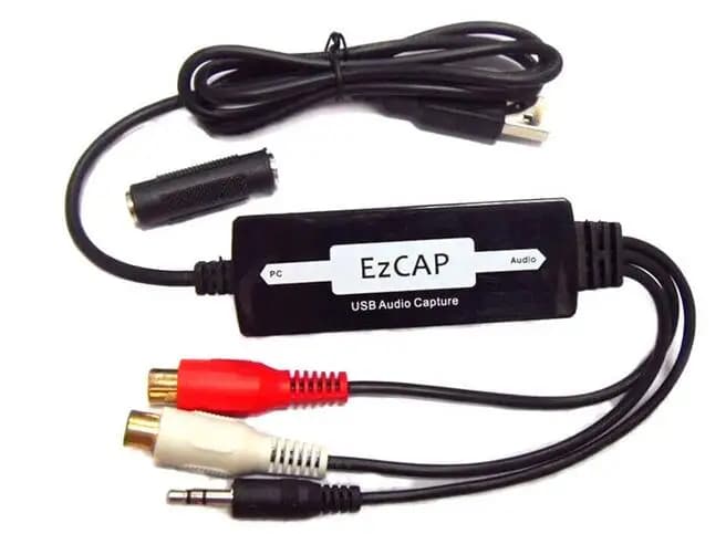 Scheda di acquisizione audio USB/acquisizione canale sinistro-destro/MP3 WAV può essere utilizzata/ezcap216