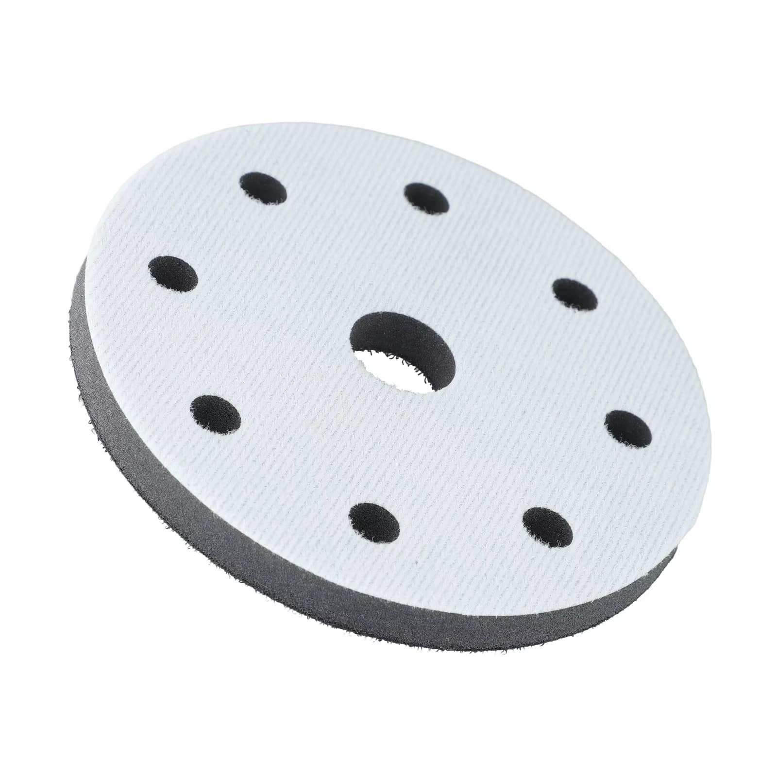 Interface Tamp 5 inch 9 hole bearings for abrasive disk 125 mm orbital sanding machine Soft support plate Electrical tools