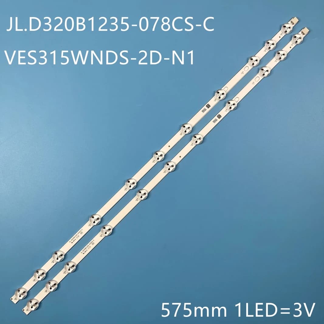 Striscia LED 11 led 32 ''NDV REV1.1 per Sharp VESTEL LC32LD145K 32D1334DB VES315WNDL-01 VES315WNDS 32 HA5000 LT-32DA52J 32W3453DB
