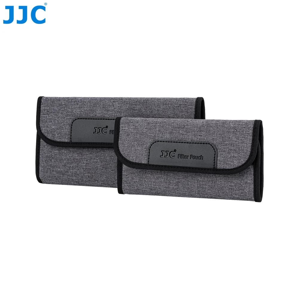 JJC Foldout Lens Filter Case Pouch Filter Holder Belt sacchetto antipolvere resistente all'acqua per filtri 58mm 62mm 67mm 72mm 82mm