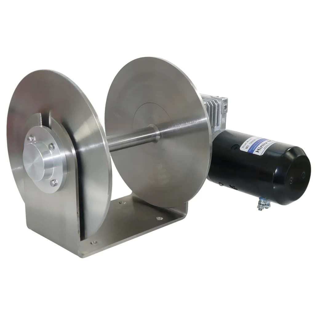 Verricello per Yacht 12V 24V 1500-2000W in Acciaio Inox 316L Orizzontale per Ancora Marina, per Imbarcazioni da 6 a 18m, Stabilità di Navigazione