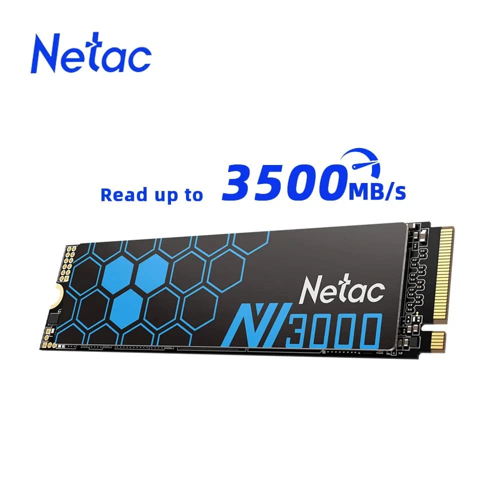 Netac 3500 MB/s M2 SSD 250gb 500gb 1tb 2tb NMVE SSD M.2 2280 unità a stato solido interne per Notebook Desktop