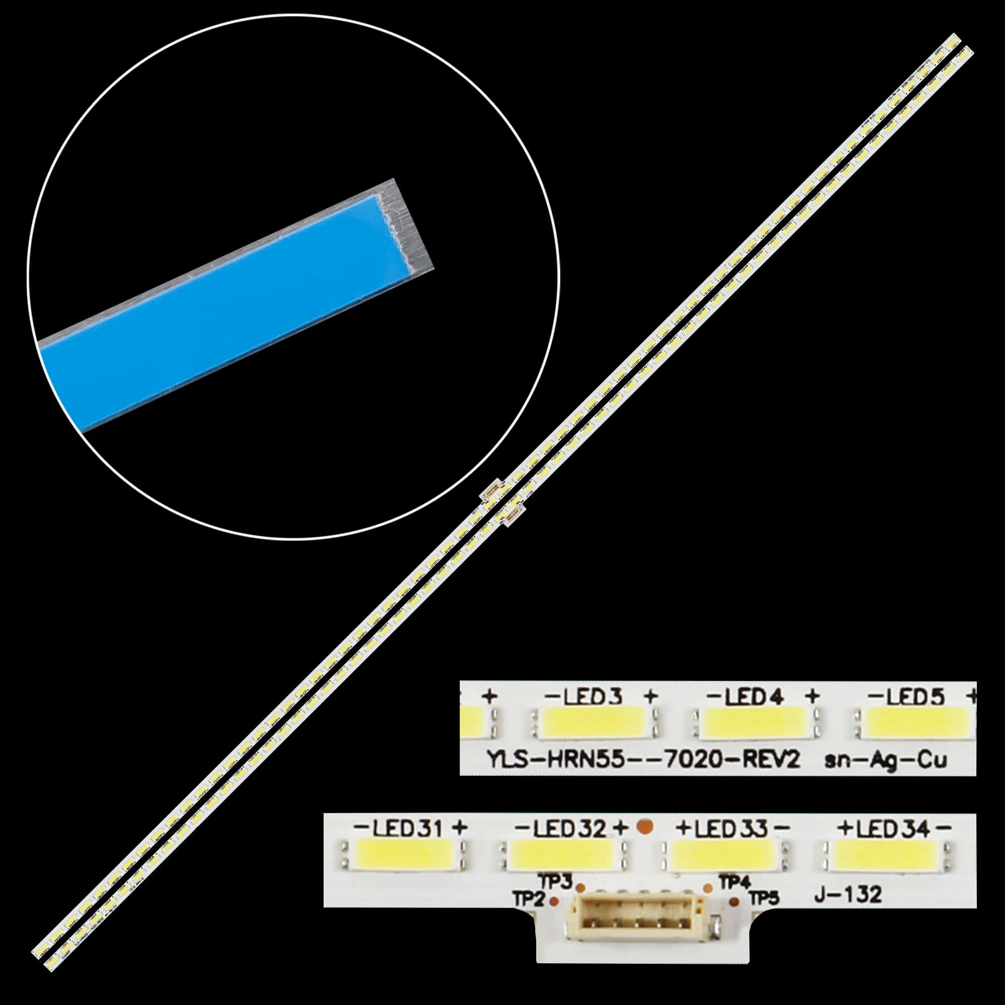 LED BackLight Strip For KD-55XD8505 KD-55X8508C KD-55X8505C 55X8507C 55X8500C XBR-55X850C 75.P3C08G001 YLS_HAN55_7020 HRN55