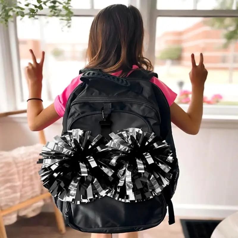 Supporto per conservazione della cinghia organizzatore dello zaino della cinghia stoccaggio Cheerleader Bobbles
