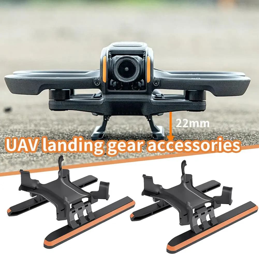 Accessori per Telaio DJI Avata 2: Carrello di Atterraggio Rialzato, Protezione Lenti, Barra Anti-Collisione, Accessori per Droni