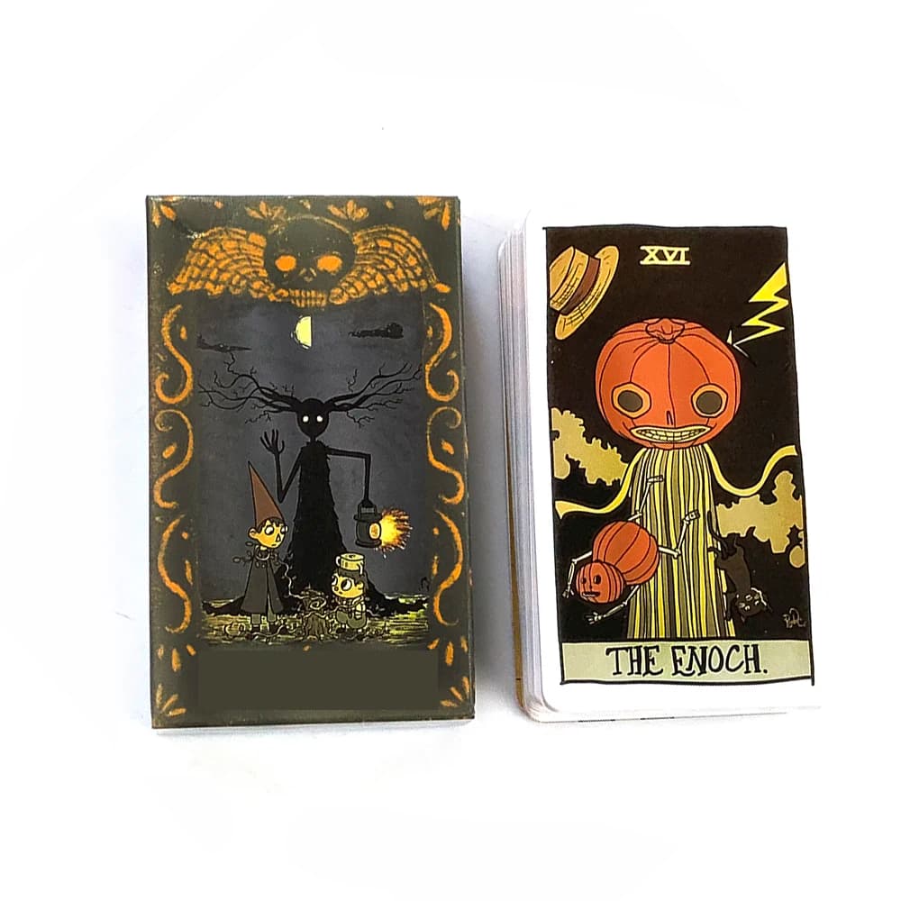 Carte dei tarocchi di Halloween Un mazzo da 78 Oracle English Visions Divination Edition Giochi da gioco, carte da gioco di Halloween e Natale