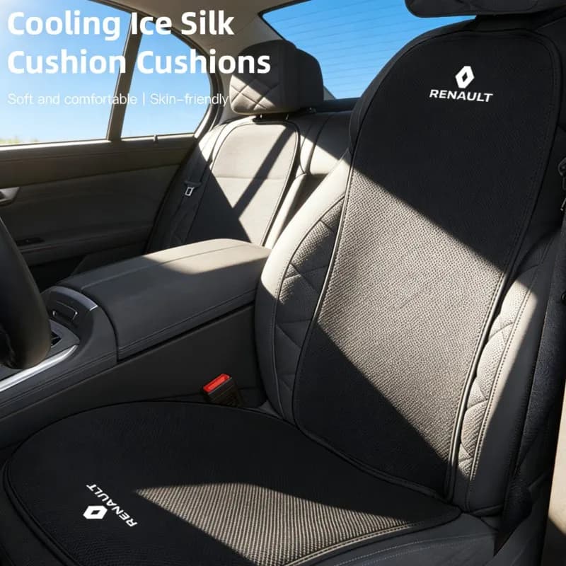 1/2 Pieces Automotive Covers Breathable Ice Silk, Soft Mats, Renault RS Megane 2 3 4 Trafic Scenic 2 Clio