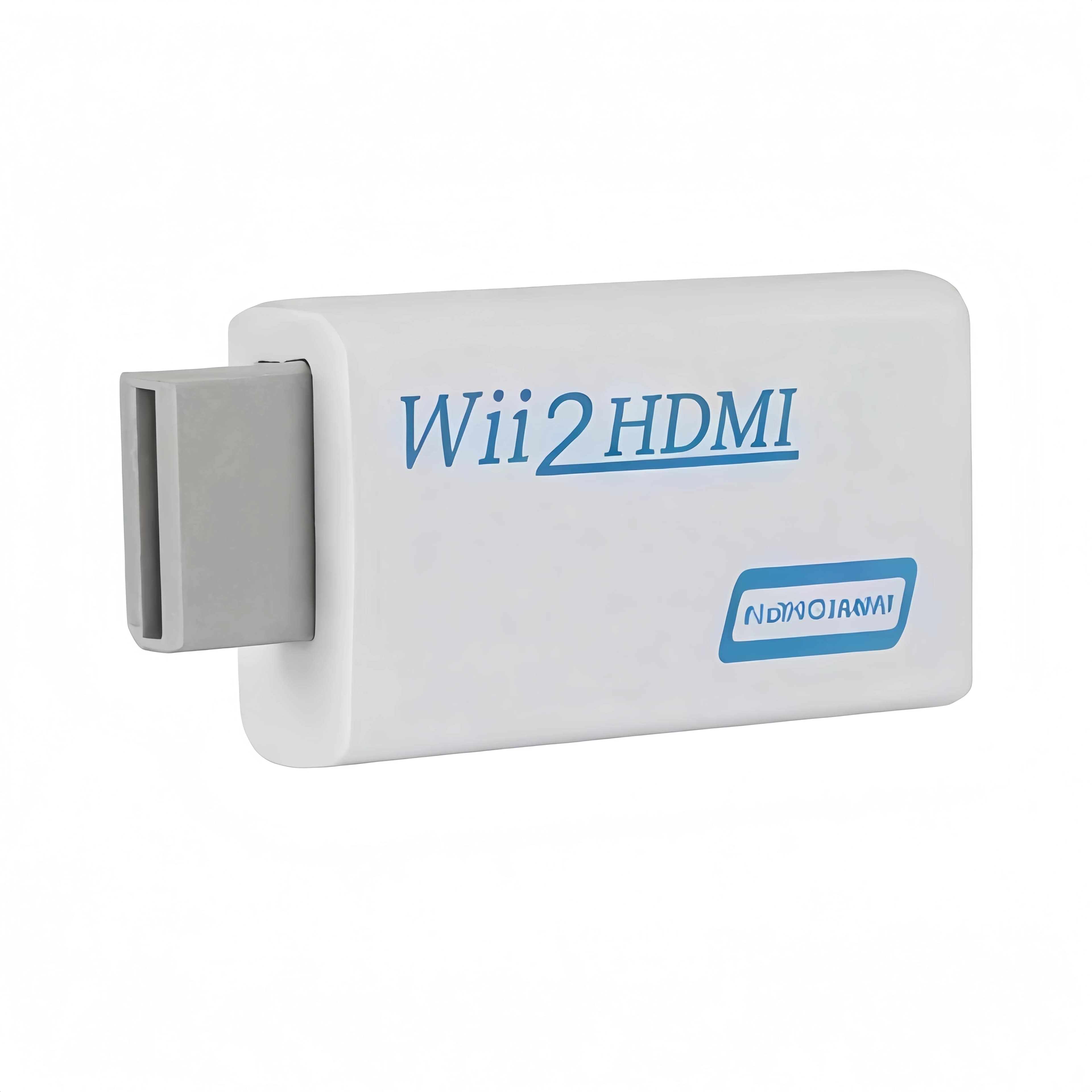 Converter from Wii to HDMI with 3.5 mm audio - Digital Adapter for HDTV/monitor, compatible from 480p to 1080p/720P (not for Wii Mini)