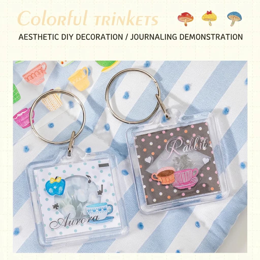 Nastro adesivo per animali domestici, nastro adesivo vintage per artigianato fai da te, nastro decorativo fustellato, decorazioni decorative facili da usare per bottiglie d'acqua
