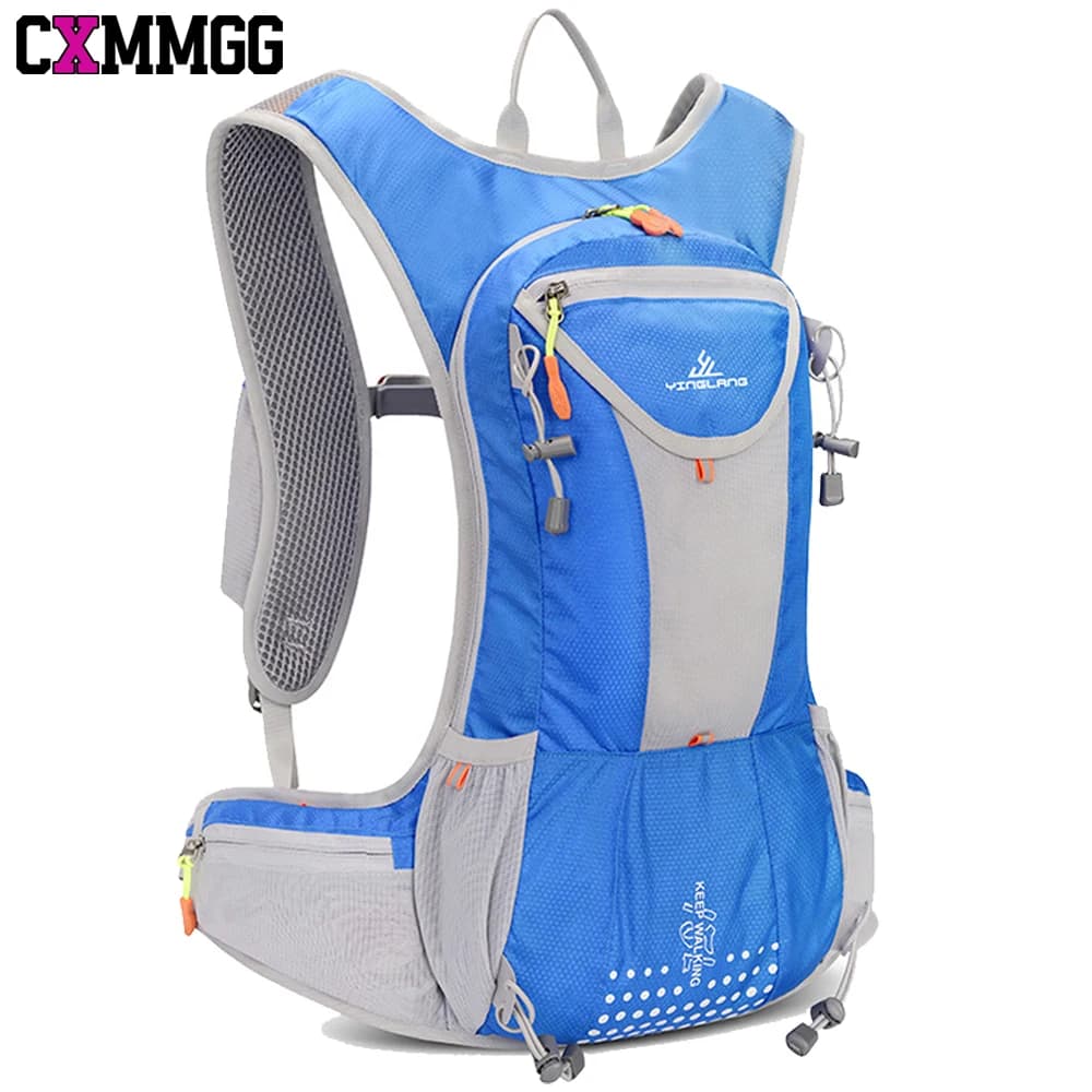 CXMMGG hydration backpack hydration backpack with 2 liters water bladder, light insulating water backpack for cycling, hiking, climbing