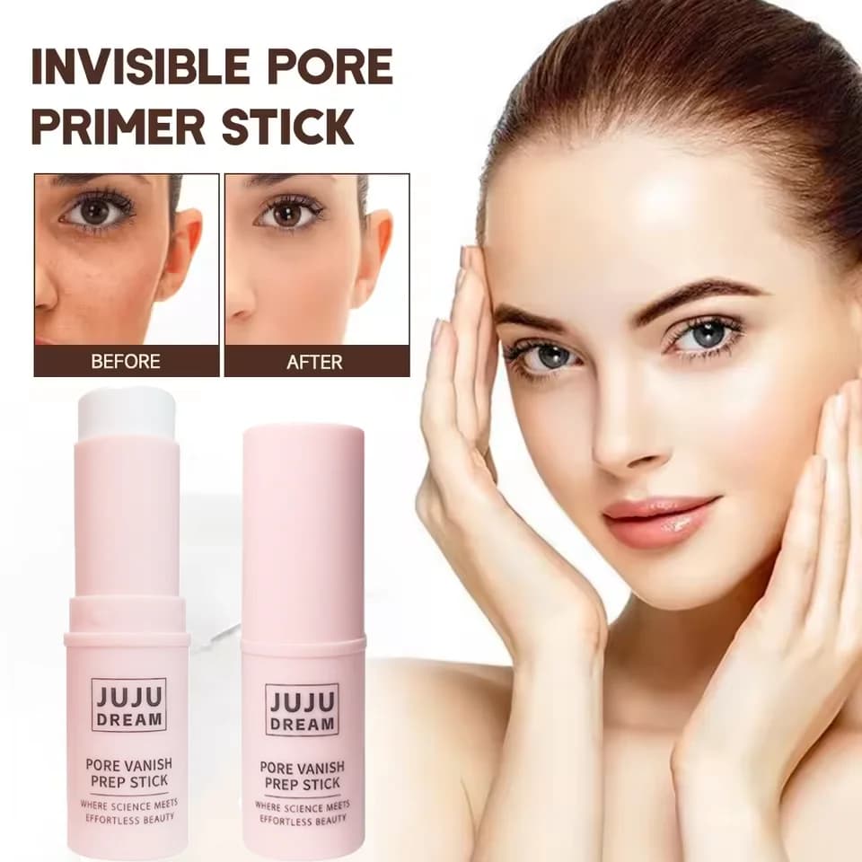 Primer stick for face, blur stick for matte primer makeup, moisturizing primer for face, shiny stick to cover pores, oil control and light