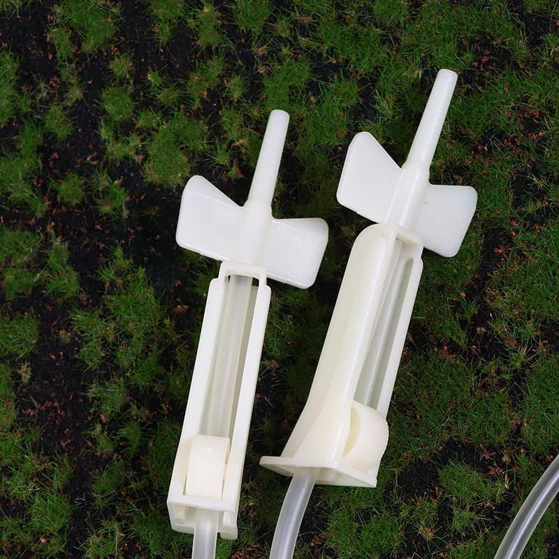 1Pc Da 1 A 2 Albero Appeso Ago Tubo di Infusione Borsa di Irrigazione Da Giardino Dispositivo di Irrigazione Automatico Pianta Gocciolante Freccia Gocciolatore Kit
