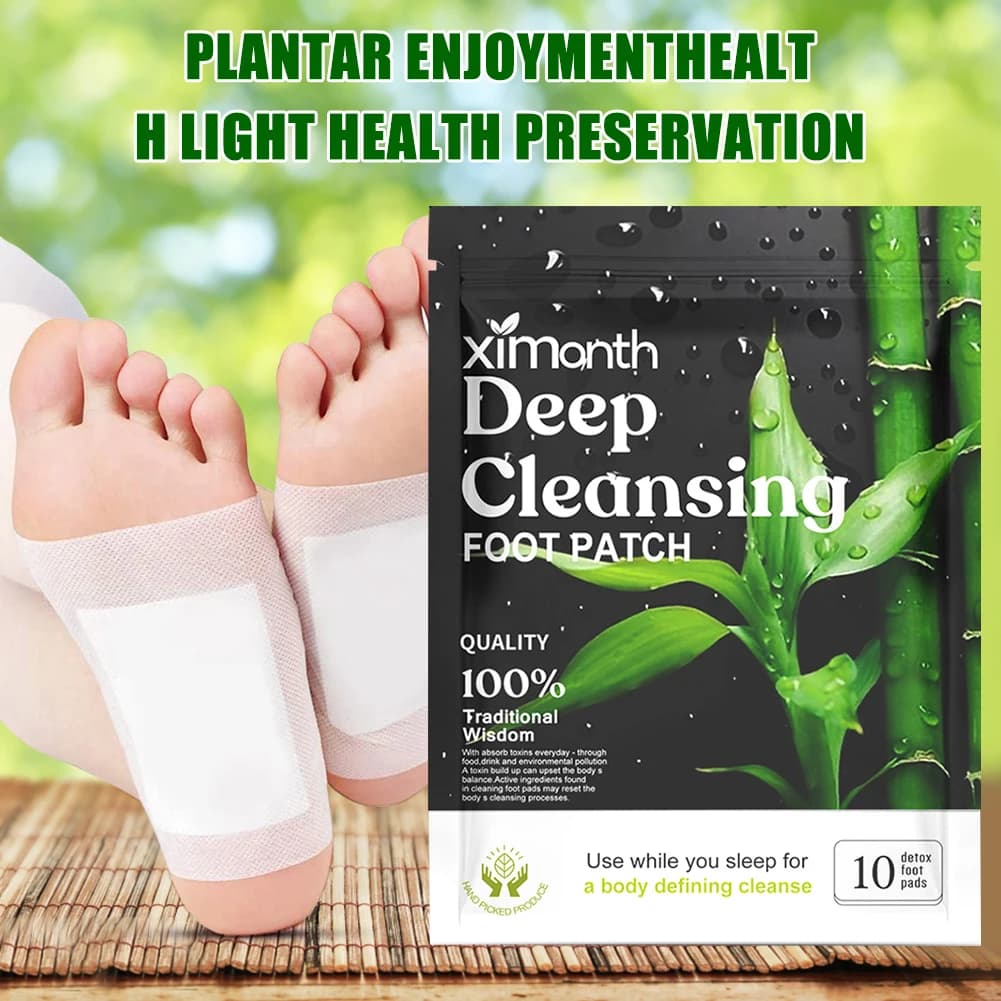 Detox natural 10-50 pz/foot antistress Deep Sleep Herbal Detox Sticker alleviates Stress for foot care tools