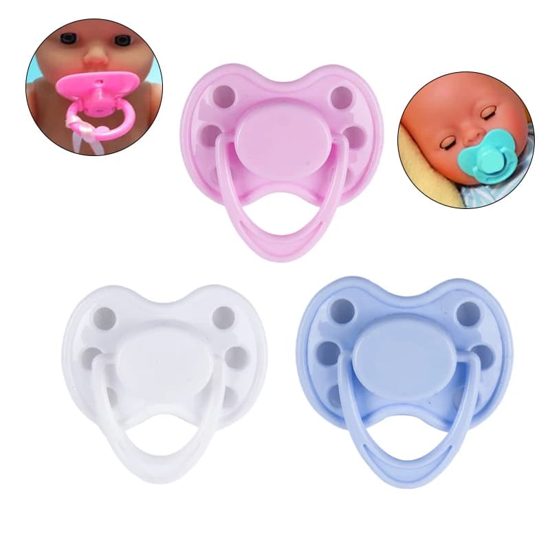 1PC Ciucci Magnetici per Bambole Del Bambino Giocattolo Sveglio Ciuccio Per Le Nuove Bambole Del Bambino Reborn Fatti A Mano FAI DA TE Capezzoli Bambole Accessori Regalo