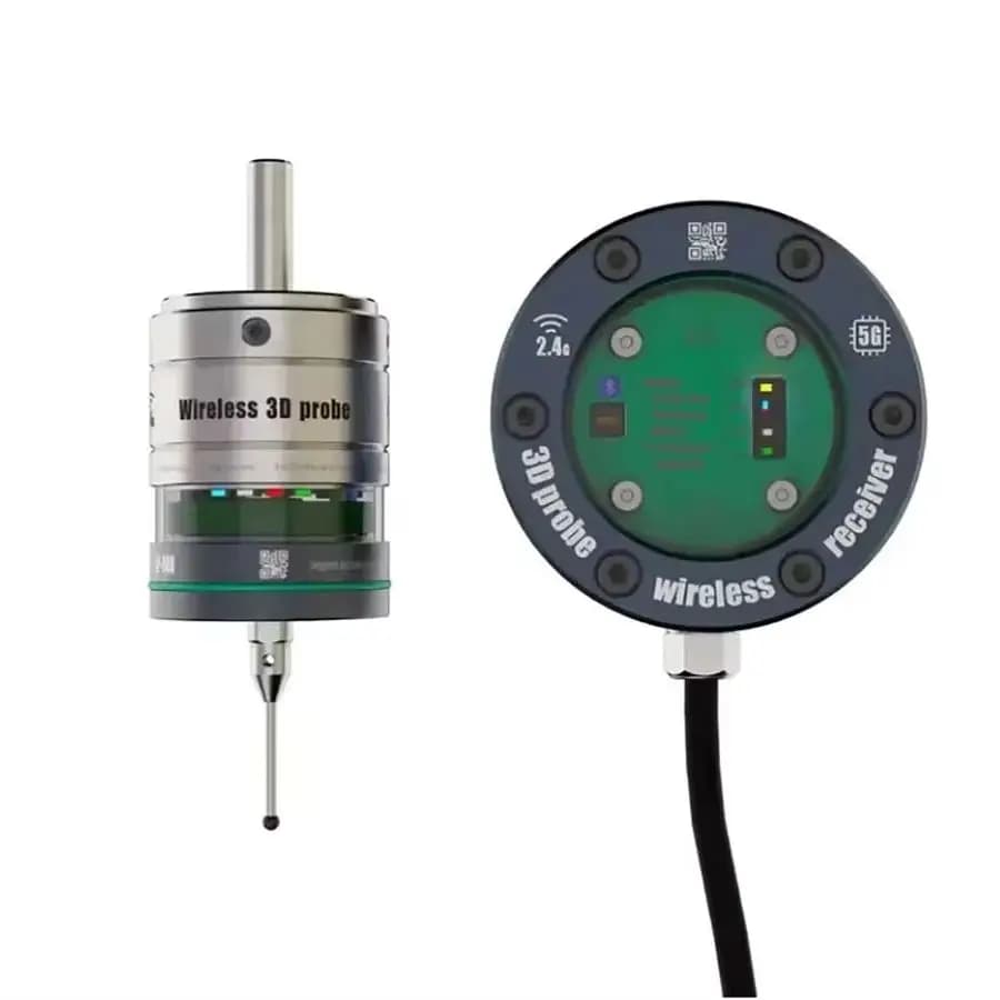 GP-800 Strumento sonda wireless per centri di lavorazione CNC Sostituzione asta di centraggio 3D Edge Finder Renishaw OMP40-2 Marposs