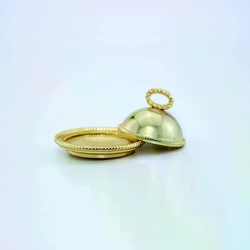 Miniature Toy Model Scene Doll House Accessories Mini Western Steak Cover Iron Plate Lid Delivery Tray