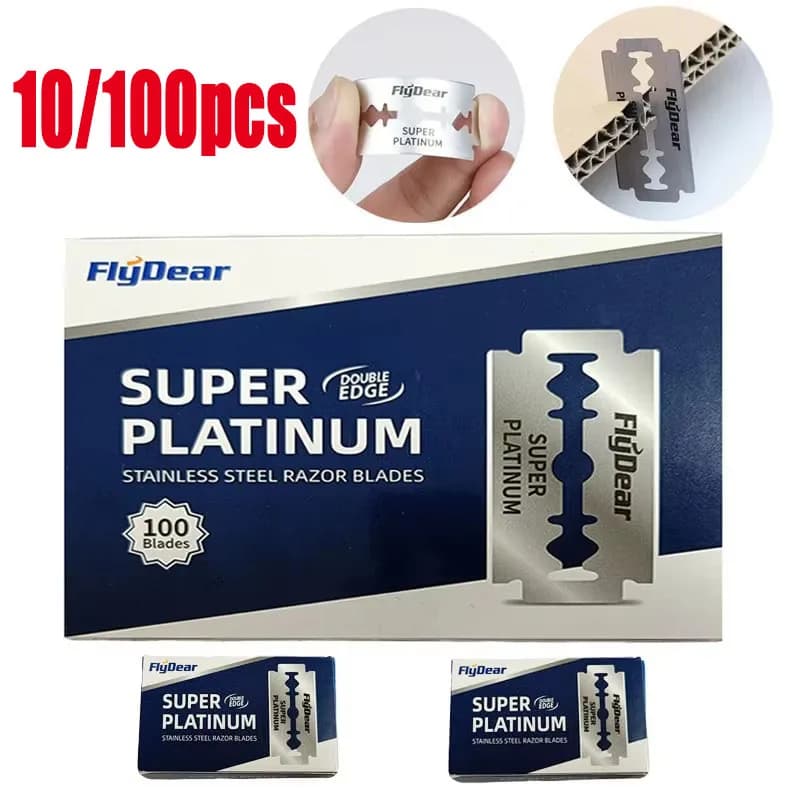 10/20/30/50/100pcs Double-board shaver blade men's shaving shaving blade for men's Barbiere Professional Razor Barba Trimmer Tool