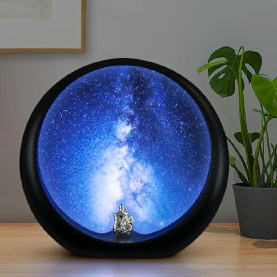 Lampada Galassia Speciale Dimmerabile, Idea Regalo per Anniversario di Matrimonio, San Valentino, Compleanno, Natale