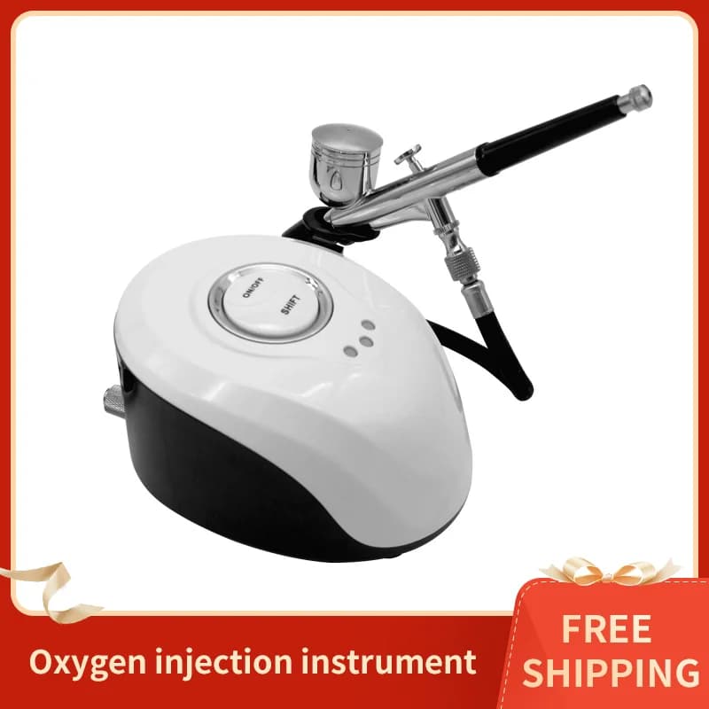 Portable Airbrush Skin Care Beauty Tool With Compressor Air Brush Nail Art Paint Facial Cleansing Rejuvenating Moisturizing