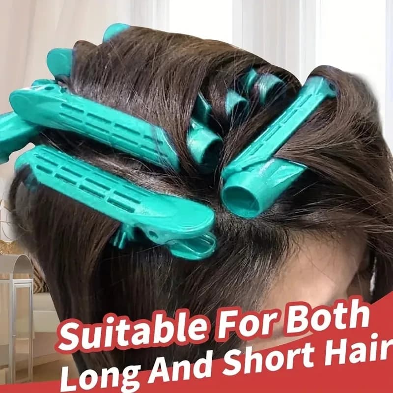 8 pezzi radice dei capelli clip soffice frangia clip arricciacapelli clip per lo styling barra per capelli styling dei capelli senza soluzione di continuità clip per lo styling soffice
