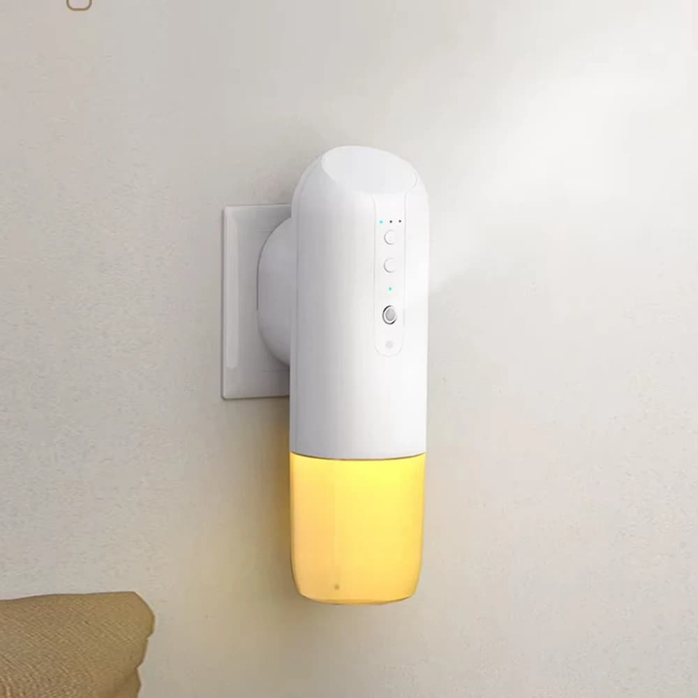 NAMSTE Diffusore Automatico Intelligente di Profumo da 100m³, Deodorante per Ambienti e Toilette, Diffusore di Fragranze da 150ml