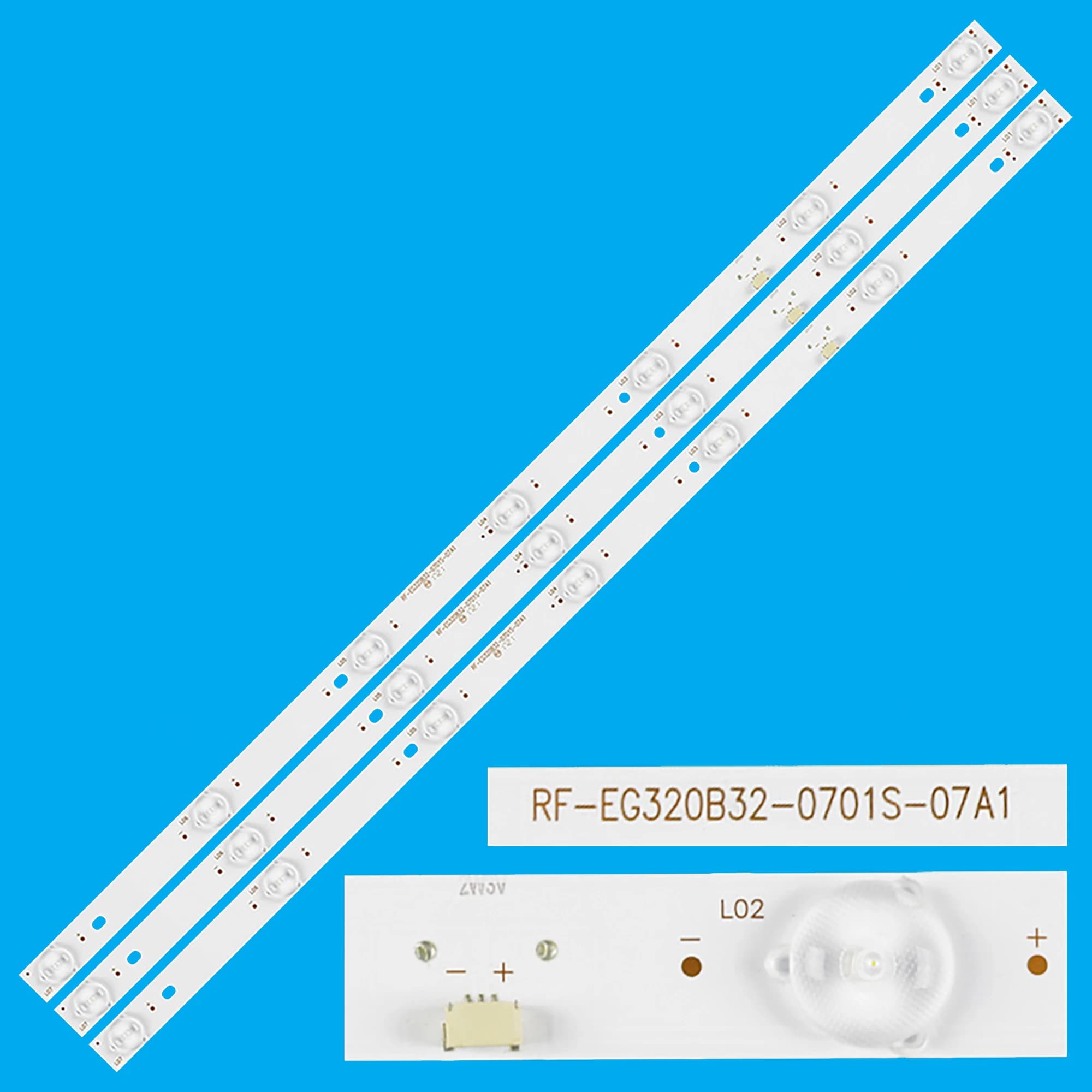 Striscia di retroilluminazione a LED per LED-32DN6T2 LE32CT3500AK LE32CT5500AK EU-LED32AST-DN4 GC32D07-ZC21FG-15 GC32D07-ZC21AG-29