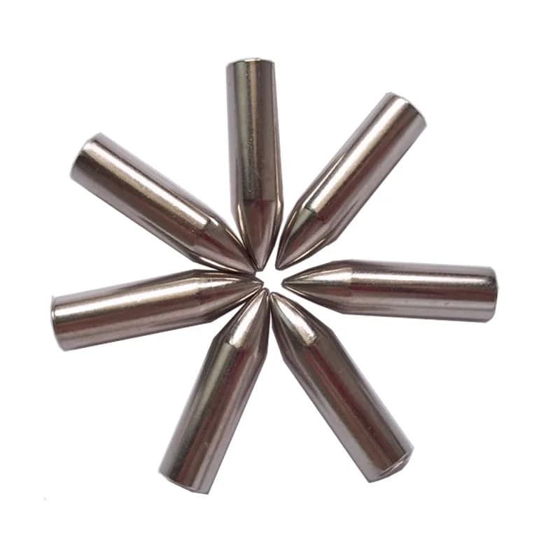 Punte di Freccia 100/125 Grani, Diametro Esterno 8mm, per Frecce in Legno/Bambù, Caccia, Tiro al Bersaglio, Pratica, 30 Pezzi