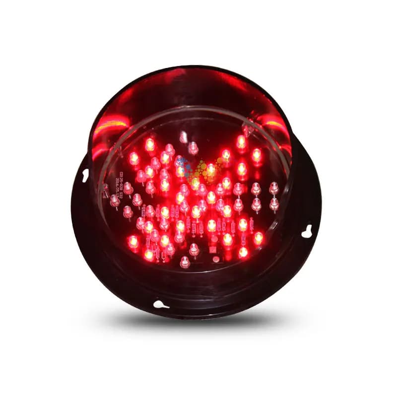 Red Cross Green Arrow Car Washing Signal 5 Inch 125MM DC 12V Traffic Arrow Light Module