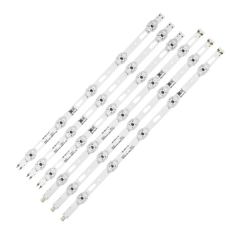 Striscia di retroilluminazione a LED per Samsung UE43TU7100 UE43TU7000 UE43TU8000 UN43TU7000 UN43TU8000 UN43TU8200 UN43TU700DF BN96-50319A 50320A